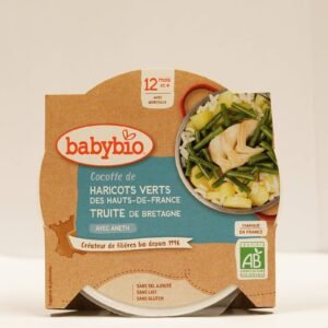 Babybio Cocotte Haricots Truite 230g