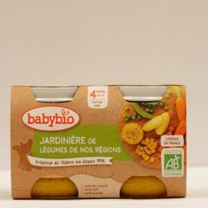 Babybio Jardniere De Legume Pot130g X2