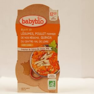 Babybio Mijote Legume Poulet Fermier/quinoa 200g X2
