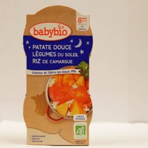 Babybio Patate Douce Legume Riz 200g X2