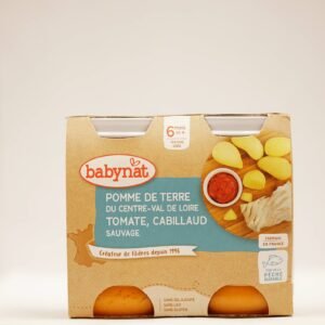 Babybio Puree Pomme De Terre Cabillaud 200gx2