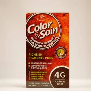 Coloration Capillaire Les 3 Chenes Color&soin 4g Chatain Dore