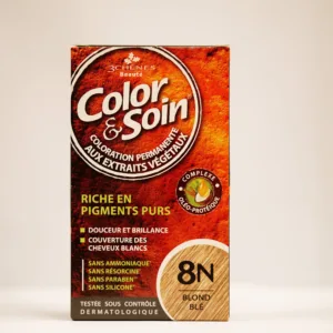 Coloration Capillaire Les 3 Chenes Color&soin Blond Ble 8n