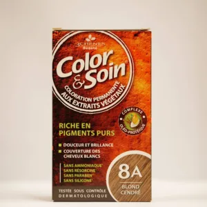Coloration Capillaire Les 3 Chenes Color&soin Blond Cendré 8a