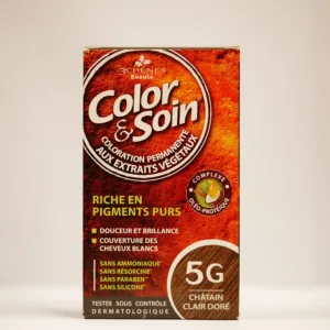 Coloration Capillaire Les 3 Chenes Color&soin Chatain Clair Doré 5g