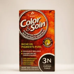 Coloration Capillaire Les 3 Chenes Color&soin Chatain Fonce 3n