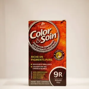 Coloration Capillaire Les 3 Chenes Color&soin Rouge Feu 9r
