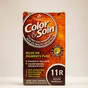 Coloration Capillaire Les 3 Chenes Color&soin Rouge Myrtille 11r
