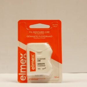 Elmex Fil Dentaire Cire Menthe 50m