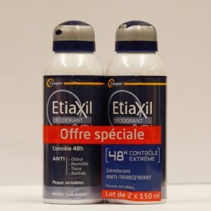 Etiaxil Deodorant Homme 48h 150mlx2