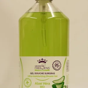 Freesens Gel Douche Surgras Aloe Vera Bio 1l