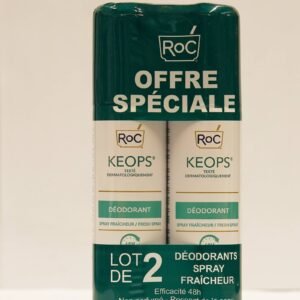 Keops Deo Anti-transpirant Fraicheur Spray 100mlx2