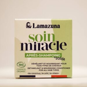 Lamazuna Apres Shampoing Solide Soin Demelant 74ml Bio