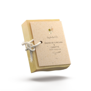 Les Plantes D'ava Savon De Curcuma Carotte 100g