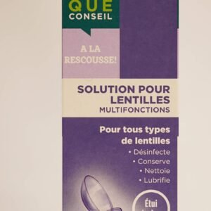 Marque Conseil Solution Lentilles Multifonction 360ml (étui Inclus)