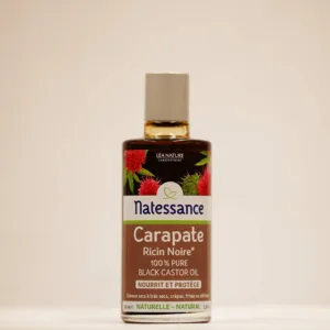 Natessance Huile Carapate Ricin Noire 100ml