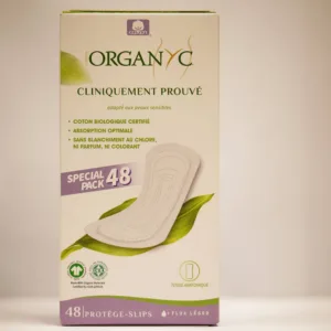 Organyc Protege-slips Coton Bio Extra Fins X48