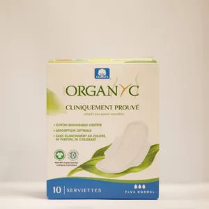 Organyc Serviettes Coton Bio Flux Normal Bt10
