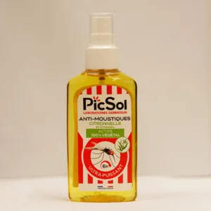 Picsol Spray Citronnelle Actifs 100% Naturels 125 Ml