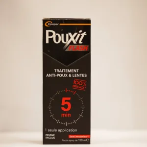 Pouxit Flash Spray + Peigne 150ml