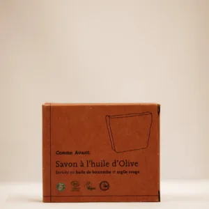 Savon A L'huile D'olive Argile Rouge Et Bourrache Bio 100g