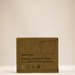 Savon A L'huile D'olive Argile Verte Et Baie De Laurier Bio 100g