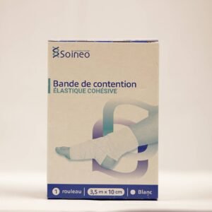 Soineo Bande De Contention 3,5m X 10cm Blanc