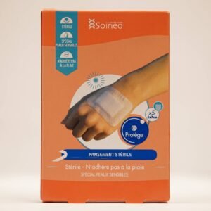 Soineo Pansements Adhesifs Non Tissés Steriles 5cmx7cm X5
