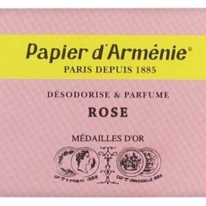 Papier D'arménie Rose Carnet