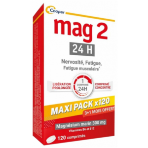 MAG2 24H 3X40CPR DONT 1 MOIS OFF