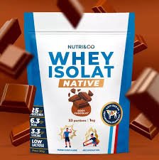 Nutri&co Whey Isolat Native Chocolat 1kg