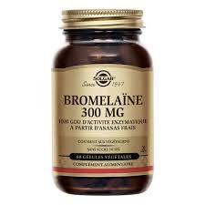 Solgar Bromelaine 300mg Gel Veg 60