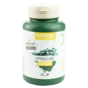 Gélules Spiruline Tonus (200 gélules)Nat&Form