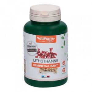 Gélules Lithothamne Reminéralisant (200 gélules) Nat&Form